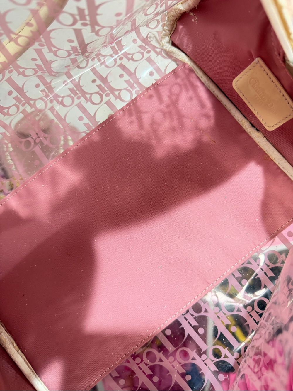 Dior Diorissimo Girly Pink Rain Bowler Bag - Picture 12 of 15